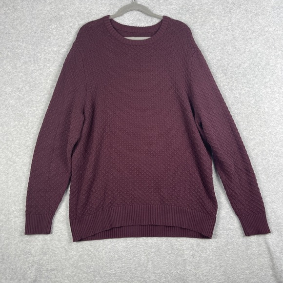 The Normal Brand Other - The Normal Brand Textured Crewneck Sweater Mens XXL Cozy Classic Outdoors